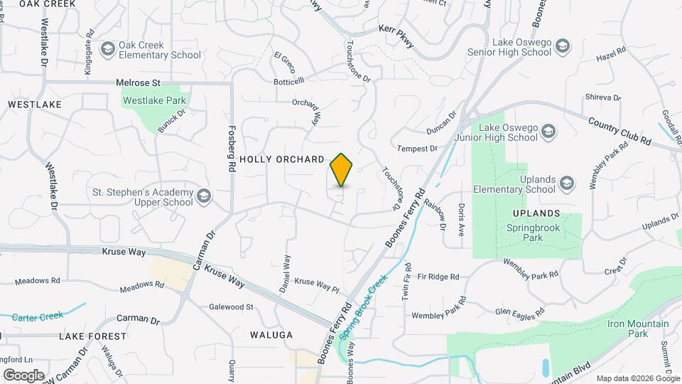 14421 Holly Springs Rd Map and Location Details