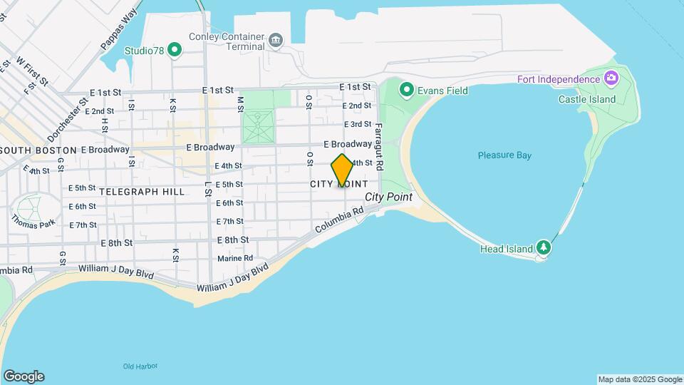 135 P St, Unit 1 Map and Location Details