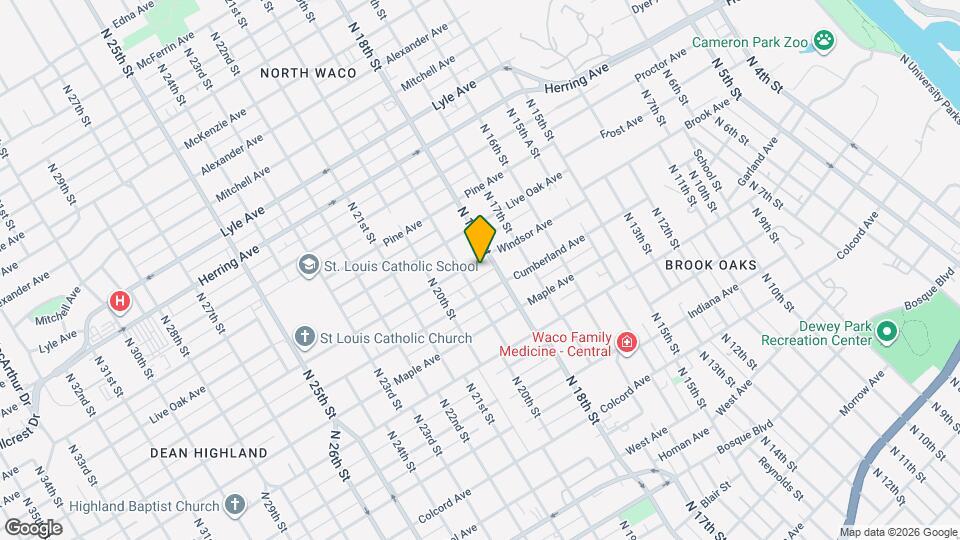 1808-10 Windsor Ave Mapa y Detalles de la Ubicación