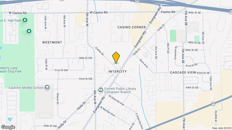 9101 Corbin Dr Map and Location Details