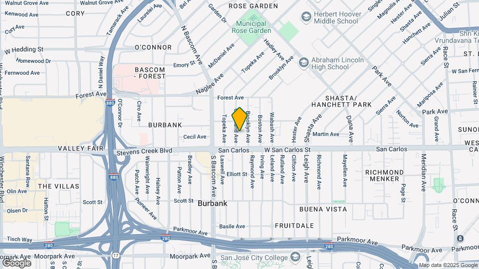 50 Cleveland Ave Mapa y Detalles de la Ubicación