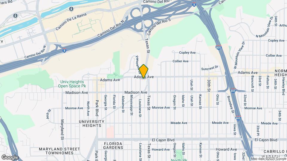 4675 Louisiana St Map and Location Details
