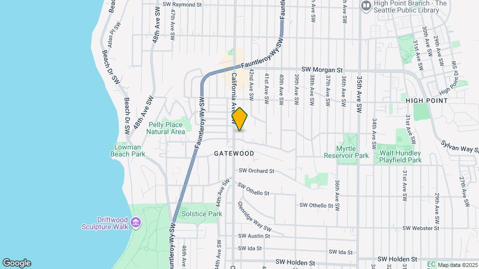 6970 California Ave SW Map and Location Details