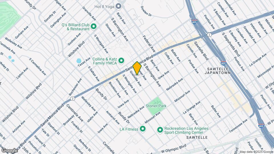 1544 Granville Ave Mapa y Detalles de la Ubicación
