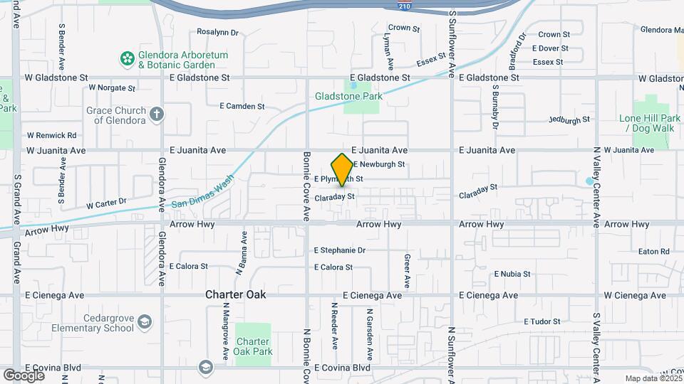 551 Claraday St Map and Location Details