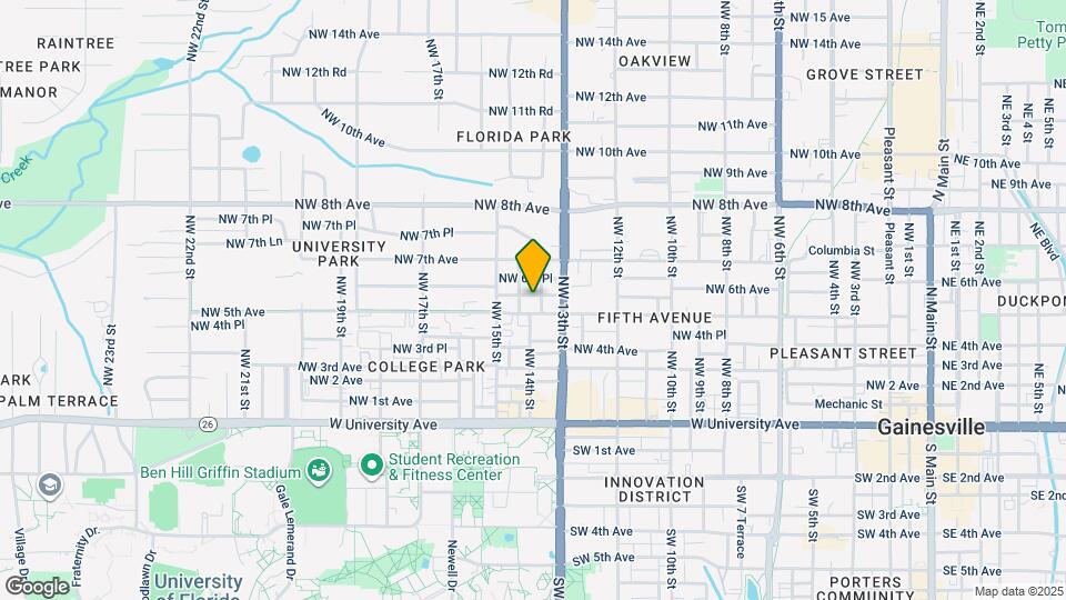 1351 NW 6th Ave Map and Location Details