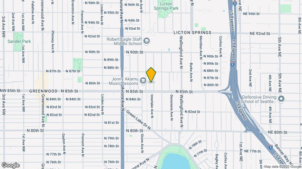 8521 Interlake Ave N Map and Location Details