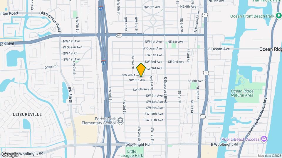 237 SW 5th Ave Map and Location Details