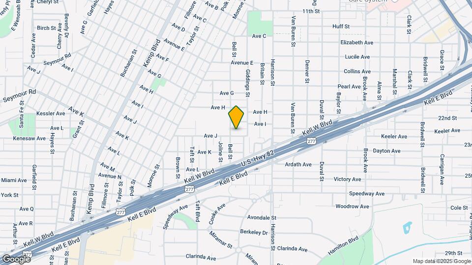 2130 Ave J Mapa y Detalles de la Ubicación