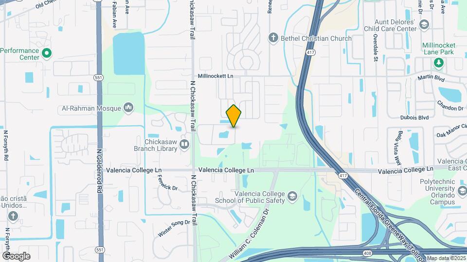 8211 Sun Spring Cir Map and Location Details