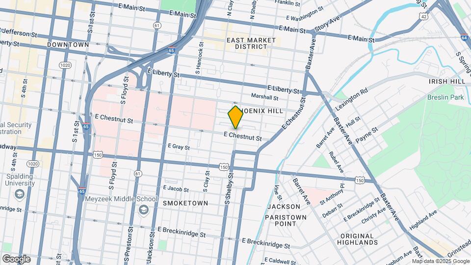 741 E Chestnut St Mapa y Detalles de la Ubicación