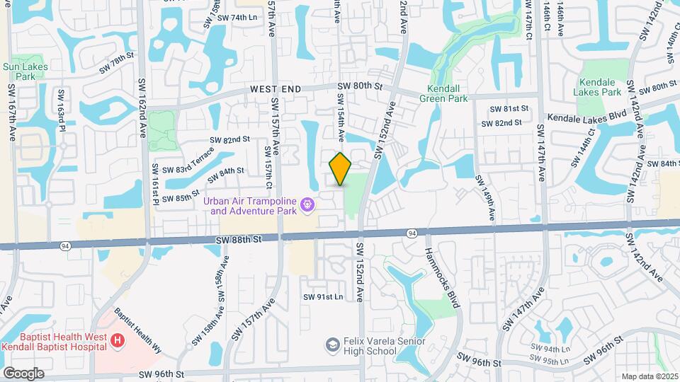 15402 SW 85th Terrace Map and Location Details