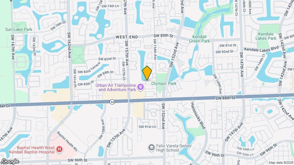 15450 SW 85th Terrace Map and Location Details