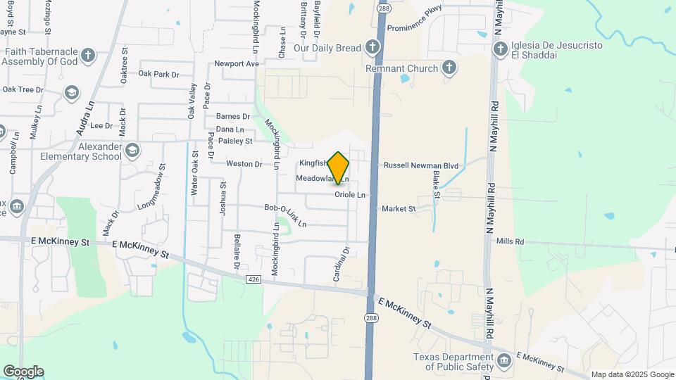 3503 Oriole Ln Map and Location Details