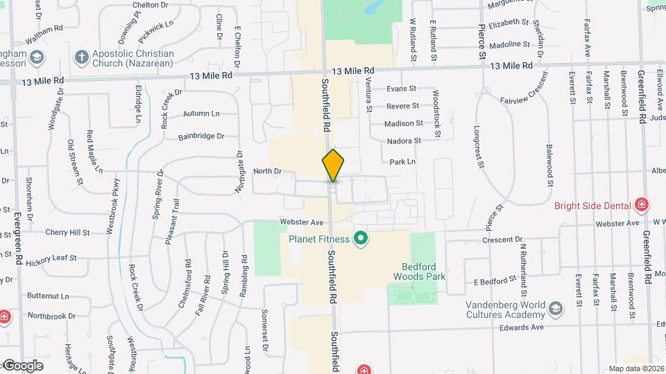 30212 Southfield Rd Map and Location Details