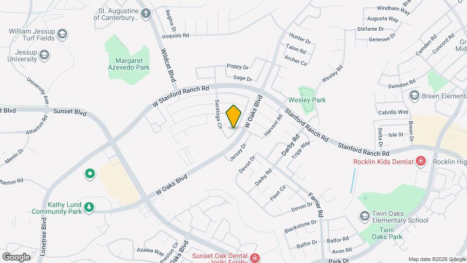 5635 Saratoga Cir Map and Location Details