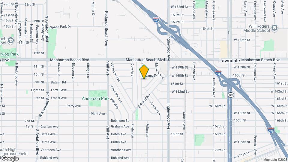 3306 Gibson Pl Map and Location Details