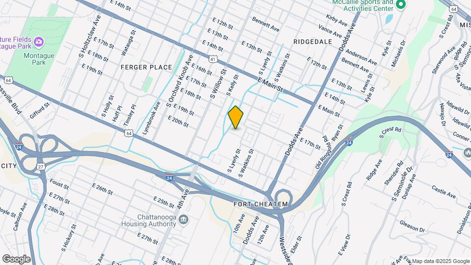 2239 E 19th St Map and Location Details