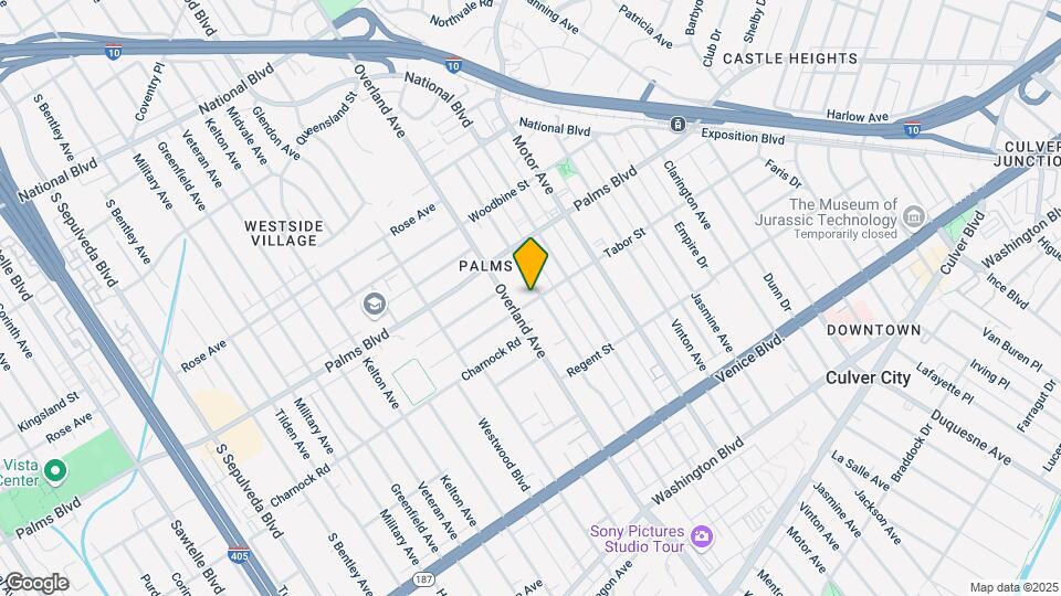 10603 Tabor St Map and Location Details