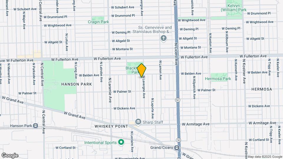 2242 N Lavergne Ave Map and Location Details