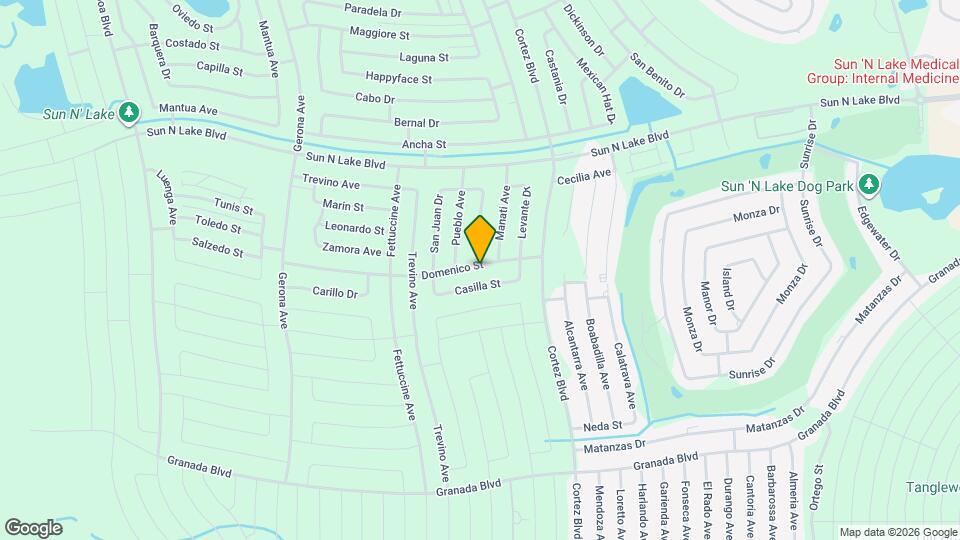 7335 Domenico St Map and Location Details