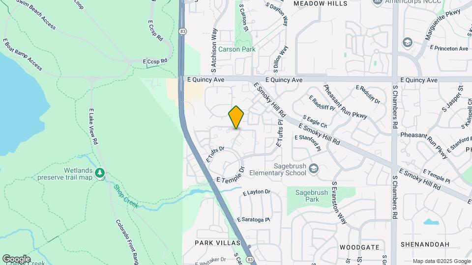 14066 E Stanford Cir Map and Location Details