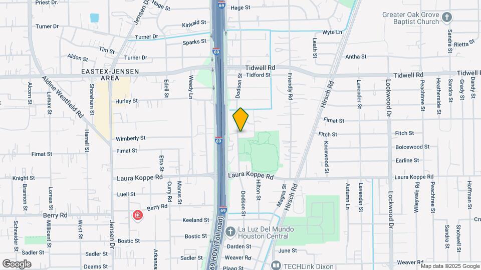 9100 Dodson St Map and Location Details
