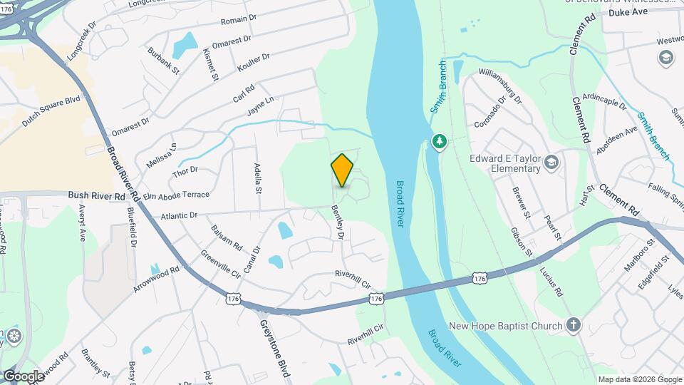 105 River Bluff Ct Map and Location Details