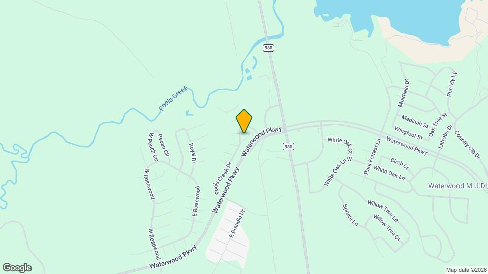 24617 Pools Creek Way Map and Location Details