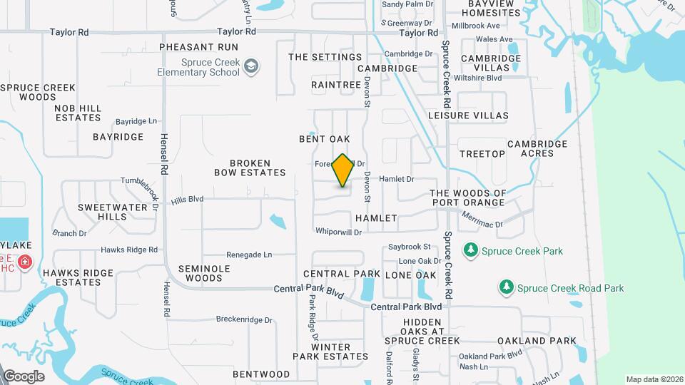 709 Hillville Dr Map and Location Details