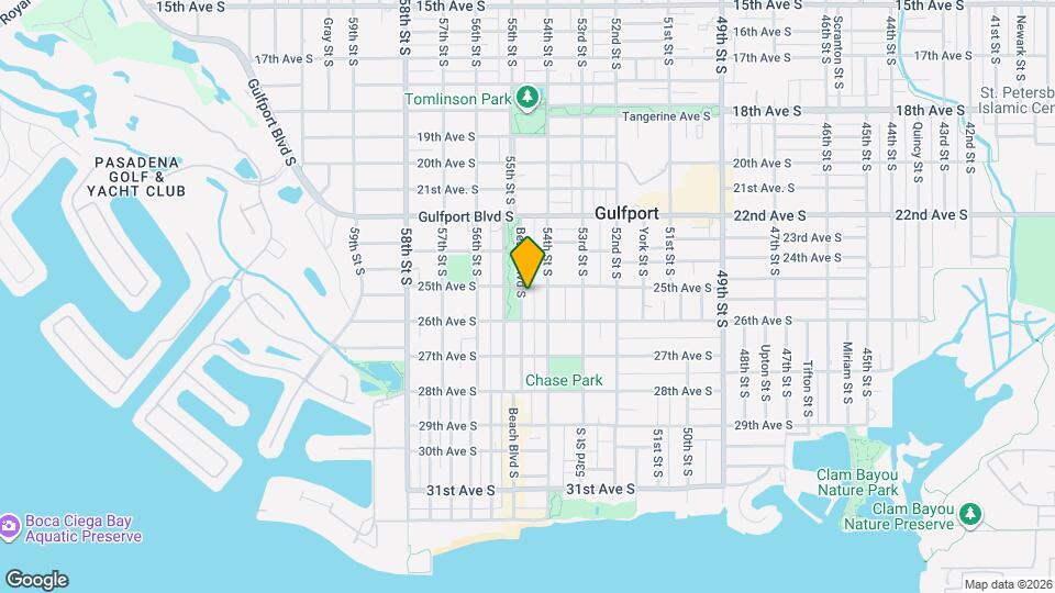 2508 Beach Blvd S, Unit A Mapa y Detalles de la Ubicación