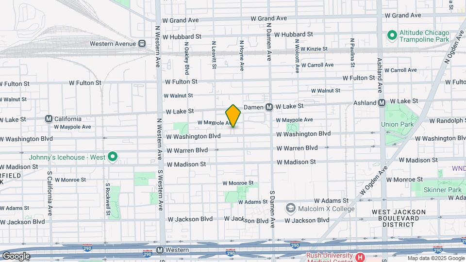 2120 W Washington Blvd Map and Location Details