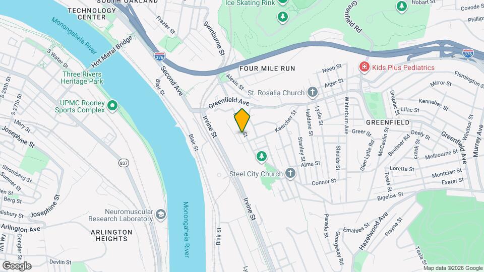 70 Bigelow St Map and Location Details