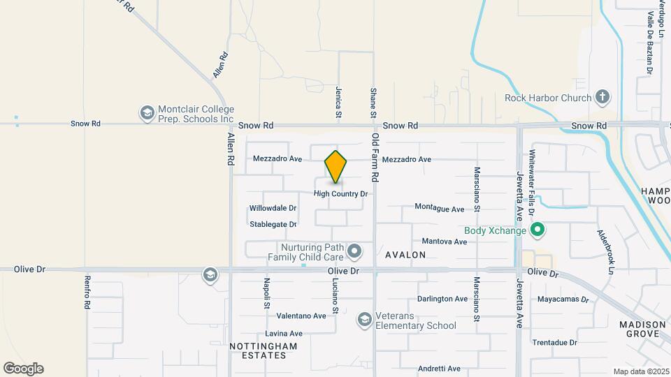 12304 High Country Dr Map and Location Details