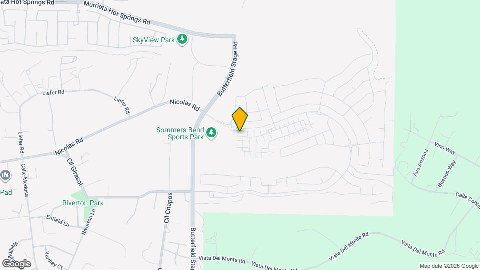 39333 Corvina Ln Map and Location Details