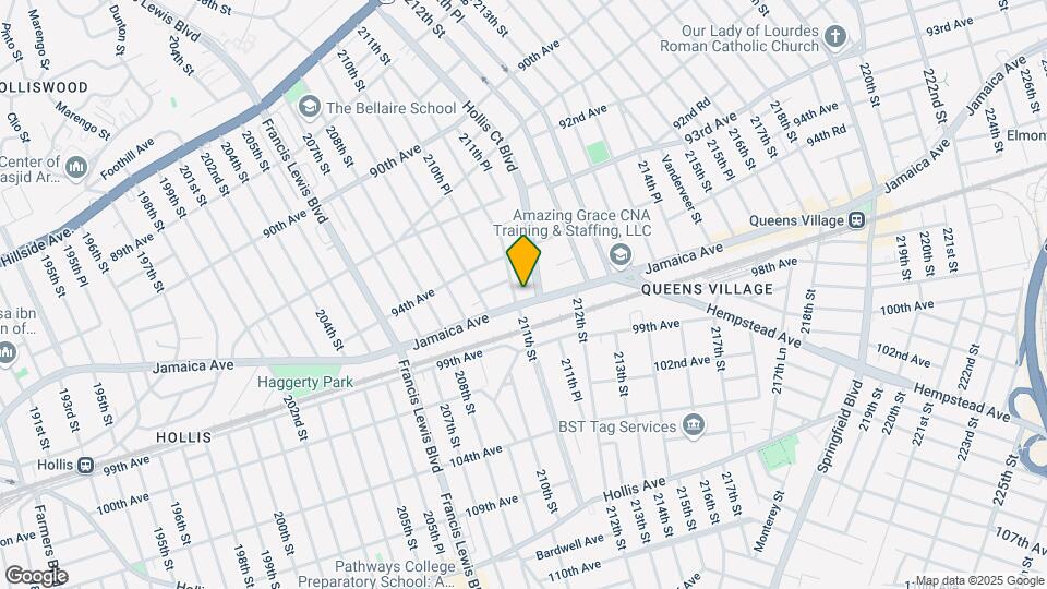 211-7 Jamaica Ave Mapa y Detalles de la Ubicación
