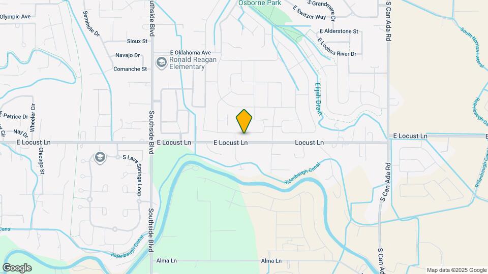 3709 E Warm Creek Ave Map and Location Details