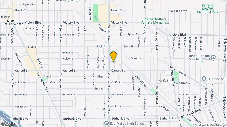 6039 Craner Ave Mapa y Detalles de la Ubicación