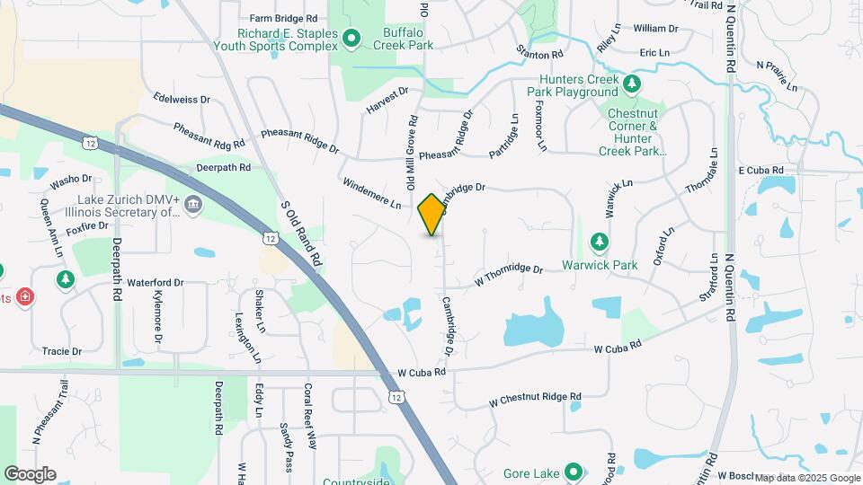 21824 Cambridge Dr Map and Location Details
