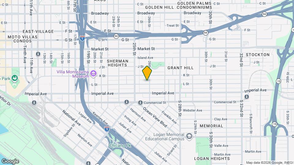 2578 L St Map and Location Details