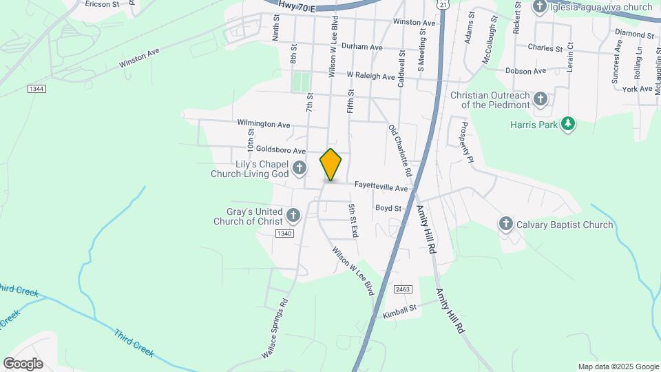 1601 Wilson W Lee Blvd Map and Location Details