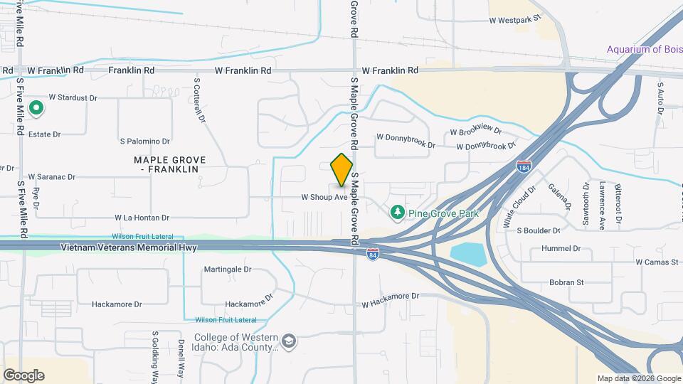 565 S Workland Ln Map and Location Details