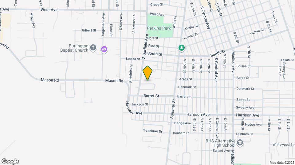 117 Indian Terrace Map and Location Details