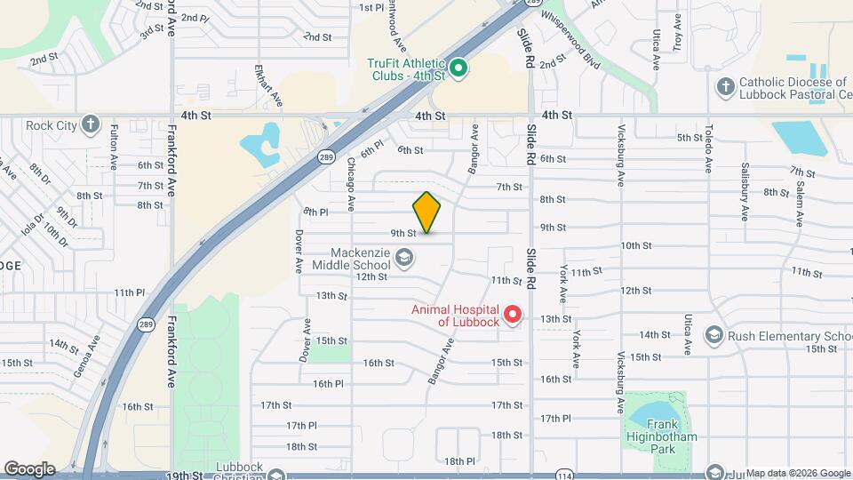 5411 9th St Map and Location Details