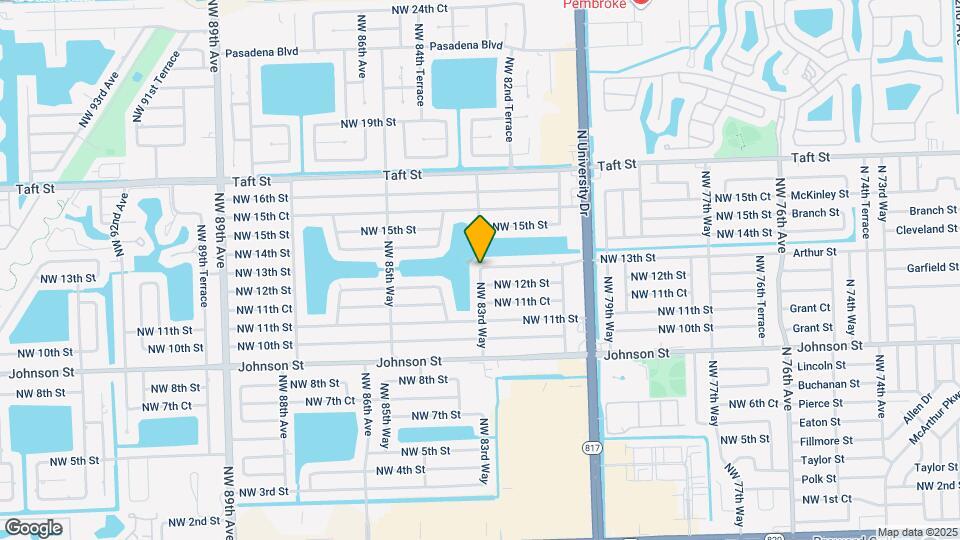 1820 NW 13th St Map and Location Details