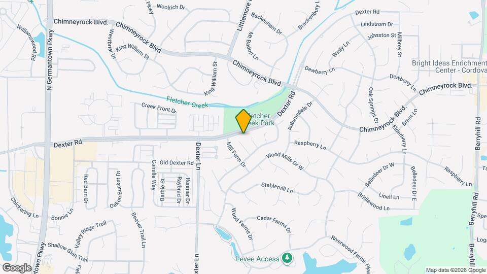 1764 Meadow River Cv Map and Location Details