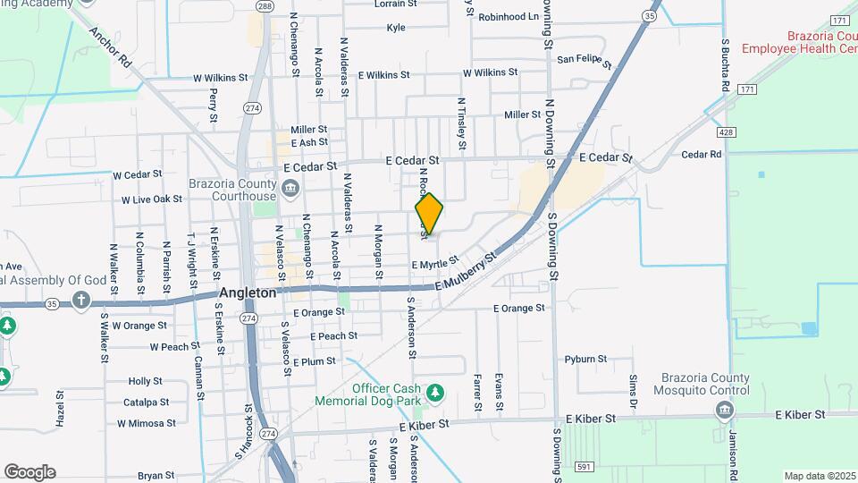 624 E Magnolia St Map and Location Details