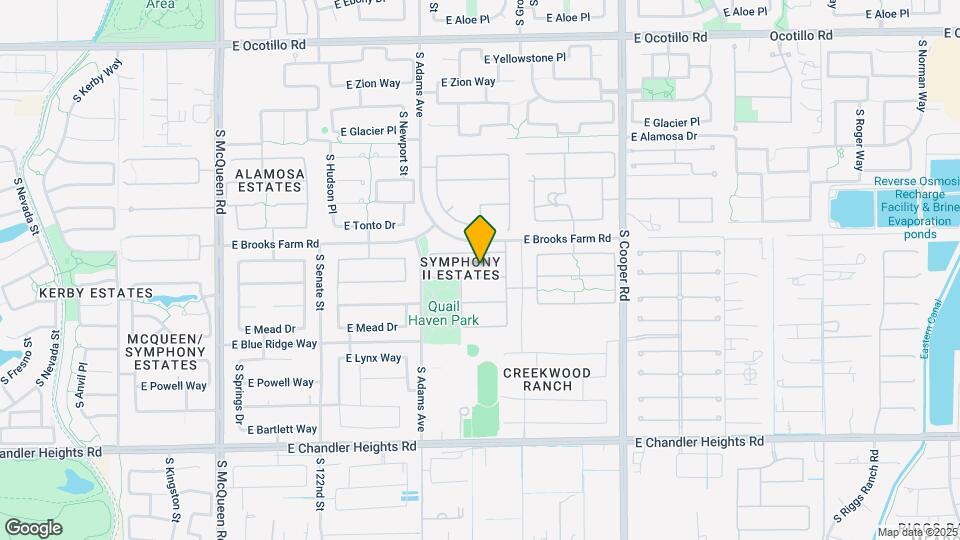 1648 E Canyon Way Map and Location Details