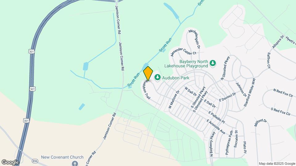 2202 Audubon Trail Map and Location Details