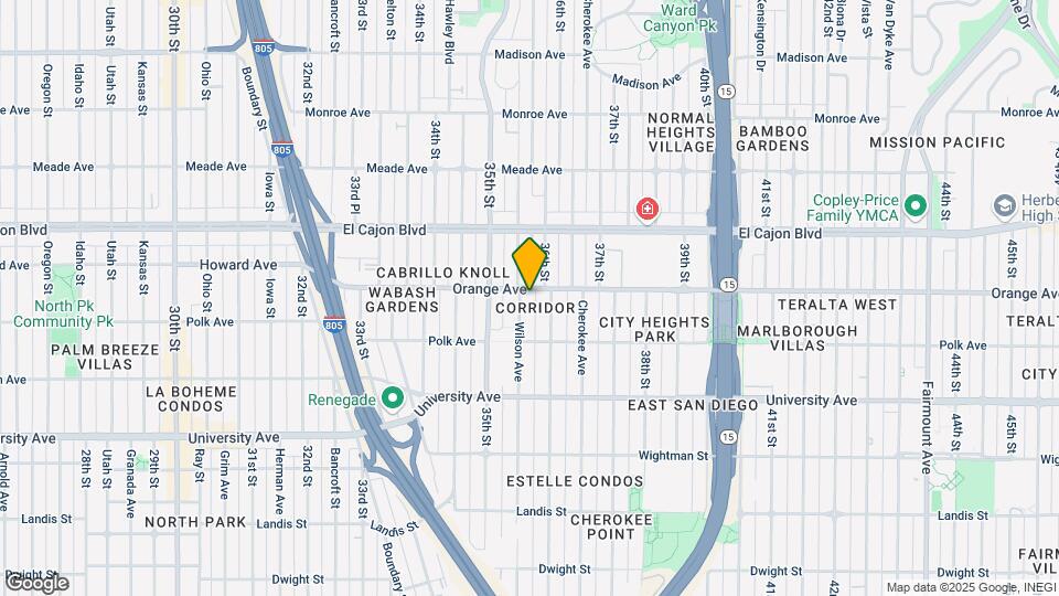 4181 Wilson Ave Mapa y Detalles de la Ubicación
